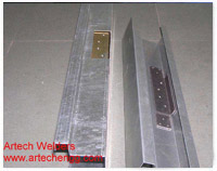 Hinge Reinforcement Welding On Door Frame